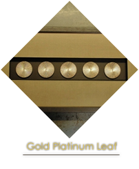 Gold Platinum leaf